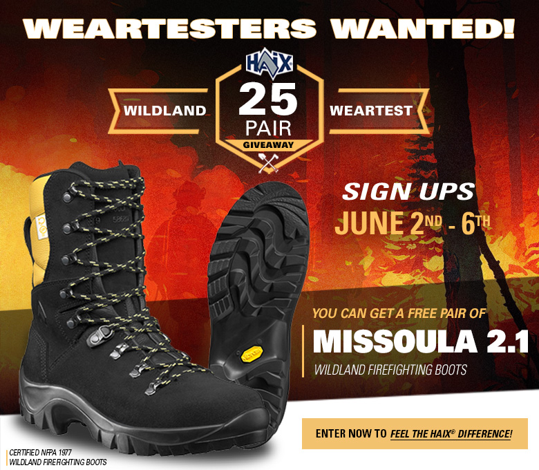 スキー Hal2001 X HAIX Missoula 2.1 Women's Wildland Firefighting Boots